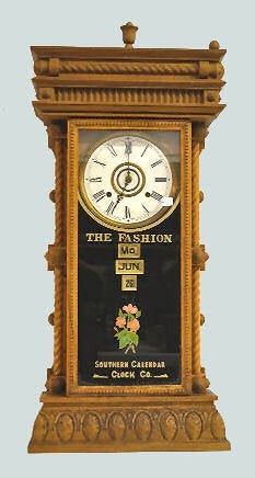 Southern “Fashion Elberon” Calendar Shelf Clock