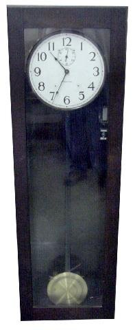 International Mahogany Tall Wall Clock