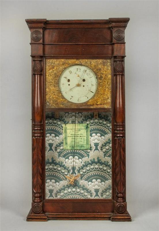 Asa Munger Shelf Clock