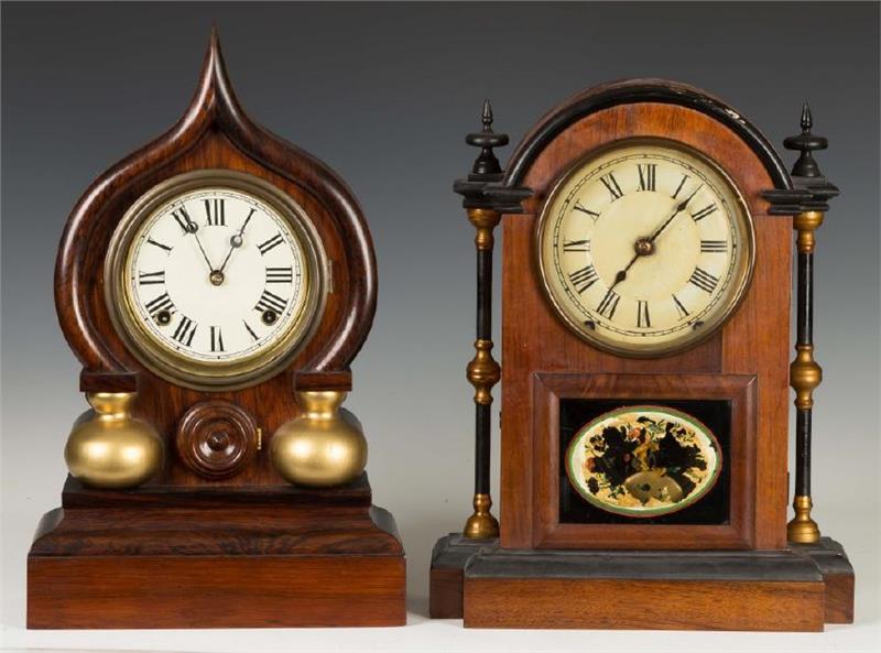 E. Ingraham and Seth Thomas Shelf Clocks