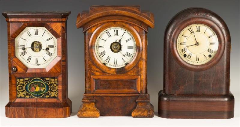 Three Seth Thomas Shelf Clocks
