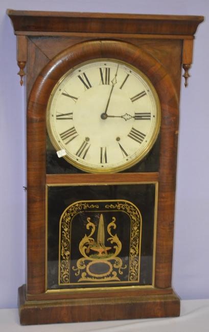 Ansonia Brass & Copper Co. 2 Weight Shelf Clock