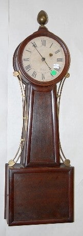 Signed H. Tifft Weight Driven Banjo Clock