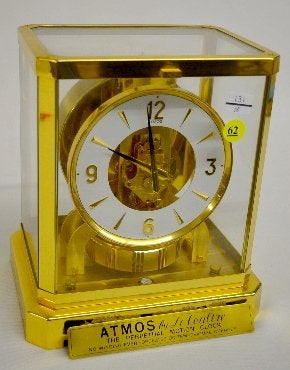 Le Coultre Atmos Perpetual Motion Clock