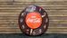 1950s "Drink" Coca-Cola Button Brown Open-Face Clock