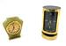 Two Small 8-Day Desk Clocks, Swiza & Mersman.