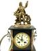 3 Pc. Victorian Marble & Slate Clock Set.