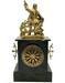 3 Pc. Victorian Marble & Slate Clock Set.