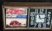 Action Ad Neon Clock w/Car Flip Cards