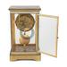 A Japy Freres Gilt Bronze and Champleve Clock