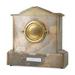 An Ansonia Onyx Mantel Clock