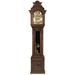 A Renaissance Revival Carved Oak Tall Case Clock