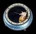 Swiss Enameled Silver Figural Mystery Clock, Hase