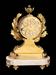 French Gilt Bronze and Marble Clock, Charles Hour, Retailed by Tiffany & Co.