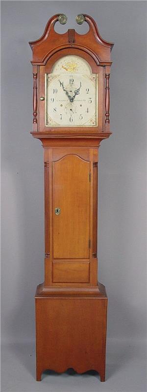 Seth Thomas Cherry Tall Case Clock