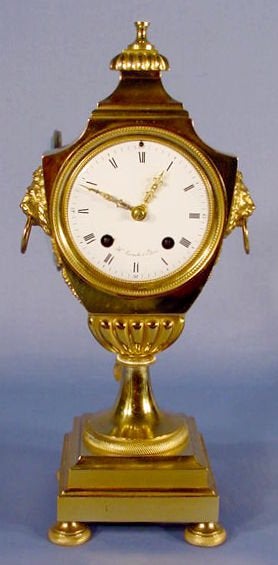 French Brass Clock