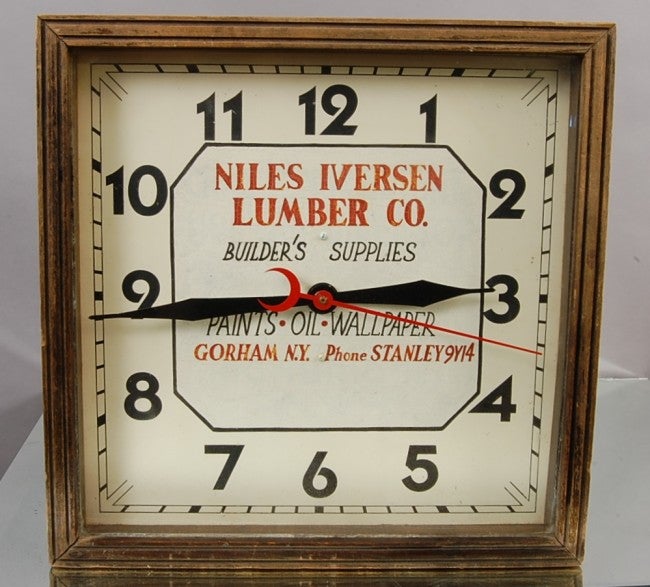 Advertising Clock