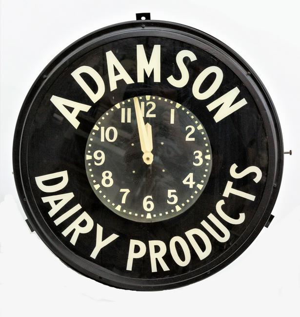 Rare Adamson Dairy Products Georgetown, Ohio Neon Clock