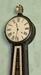 19thC New Haven Banjo Clock with Eagle Finial