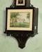 19thC New Haven Banjo Clock with Eagle Finial