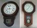 Oak School House Clocks