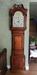 Antique English Oak and Mahogany Long Case Clock