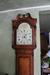 Antique English Oak and Mahogany Long Case Clock