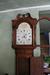 Antique English Oak and Mahogany Long Case Clock