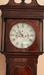 Circa 1800 Flame Mahogany Sheraton Long Case Clock