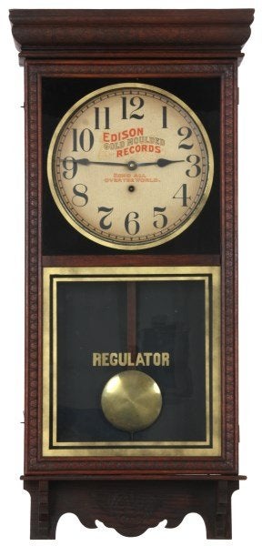 Edison Records Oak Advertising Regulator