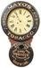 Mayo's Tobacco Smoke Chew Wooden Advertising Clock