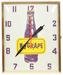 NuGrape w/Bottle Lighted Metal Clock