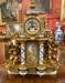 19 C Dore metal French clock