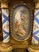 19 C Dore metal French clock