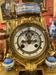 19 C Dore metal French clock