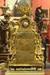 Late 18 C French Dore bronze & opaline mantel clock