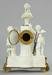 Bisque porcelain and Dore bronze clock
