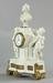 Bisque porcelain and Dore bronze clock