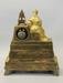 Dore Bronze mantle clock, 19th century