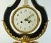 A Louis XVI Style Gilt Bronze,White Marble Mantel Clock