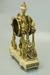Early 19 C Dore Bronze Clock With Carrara Marble Base