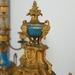 (3 Pc) Antique French Sevres Clock Set