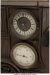 A Car-Form Clock, Barometer on Plinth 12-3/4 x 1
