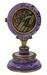 Antique Russian Art Deco Charoite Guilloche Clock