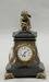 Bronze and Marble Mantle Clock