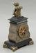 Bronze and Marble Mantle Clock