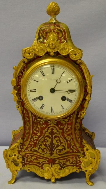 Miniature Howell & James Boulle Clock