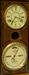 Antique Ithaca Double Dial Calendar Clock