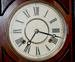 Antique Ithaca Double Dial Calendar Clock