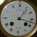 Spaulding & Co. Brass Crystal Regulator Clock